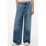 Tommy Jeans regular waist wide leg jeans - mediumblauw