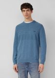 s.Oliver Strickpullover petrol katoen XXL