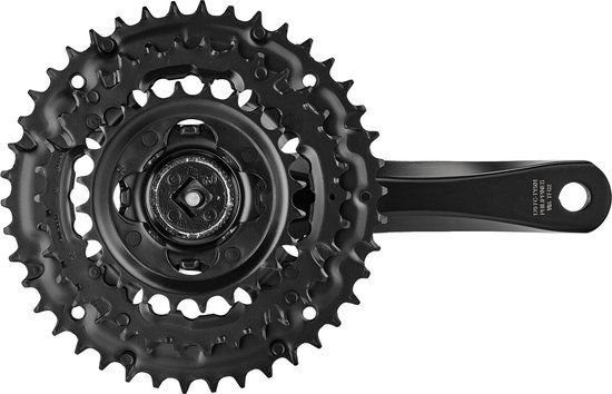 Shimano FC-TY501 Crankset 6/7/8-speed, 42-34-24 teeth, black