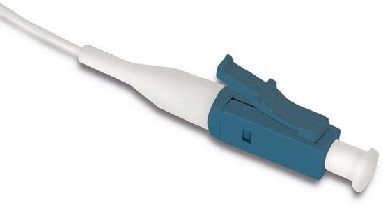 Qoltec G652D Serie - Enkeldraads Pigtail - LC/UPC Connector - 1m - LSZH Mantel