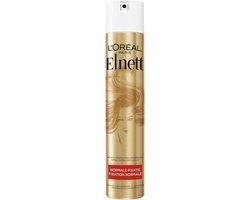 L'Oréal Elnett Satin Haarspray Normale Fixatie - Styling Spray voor een Natuurlijk Model - 6 x 400ml multiverpakking