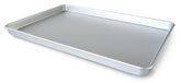 Guardini Professional, rechthoekige bakplaat, geschikt voor intensief gebruik, van geanodiseerd gerecycled aluminium, 28 x 41 x 2,5 cm, kleur zilver