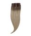 Rapunzel of Sweden Classic Clip-ins Raide / Volume léger / 3 pièces Balayage blond cendré foncé B2.6/10.7 50 cm Extensions de cheveux