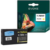 Evoke Compatible Ink for Epson C13T789440 T7894 Yellow 36 ml 4210 Pages Workforce Pro Wf-5110Dw 5190Dw 5620Dwf 5690Dwf