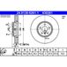 ATE Disque de frein 24.0130-0261.1 Bmw 34 10 6 884 001