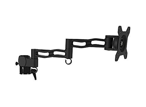 Duronic DML5 BK Volledige Arm | Zwart | Aluminium | 36 cm | VESA 75 100