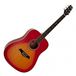 Gear4music Dreadnought Akoestische Gitaar, Cherry Sunburst