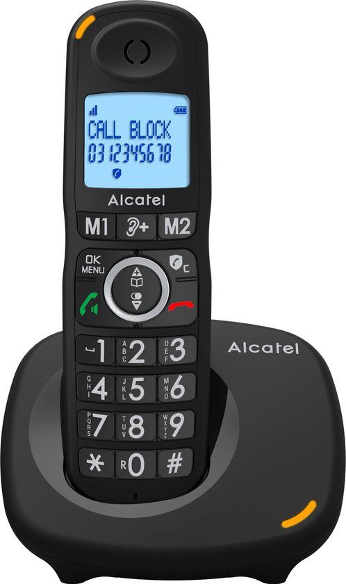 Alcatel XL595B - Draadloze Telefoon - Zwart