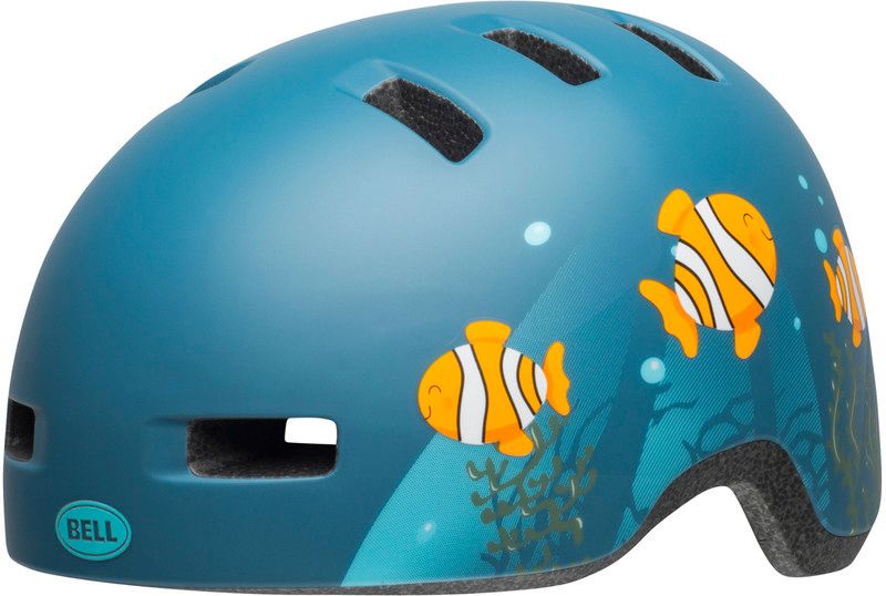 Bell Lil Ripper Fietshelm Kinderen petrol/blauw