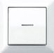 Jung AS590KO5WW Knop Inzetstuk 1-voudig Alpine-wit