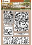 Stamperia - Savana Zebra Natural Rubber Stamp (WTKCC211)