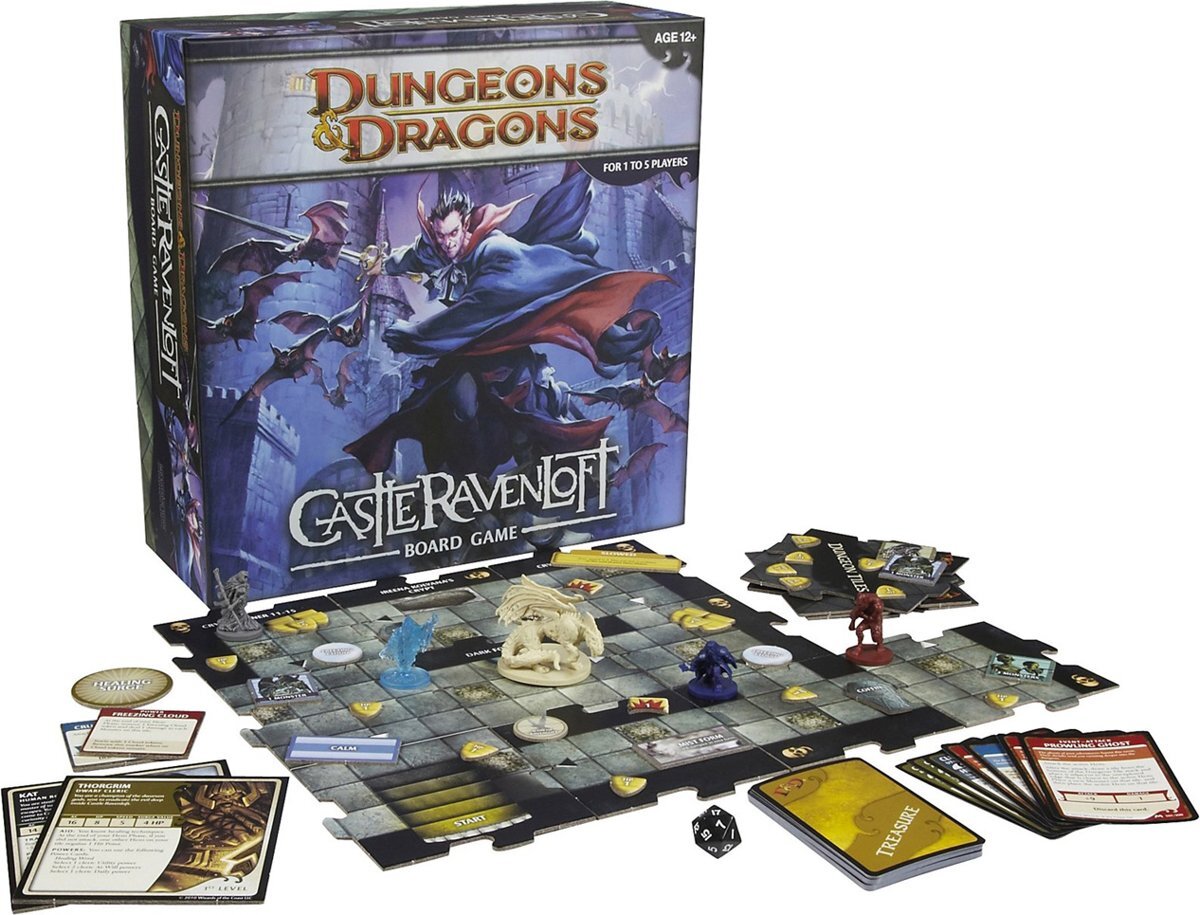 Wizards of the coast Dungeons & Dragons Castle Ravenloft - Bordspel
