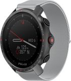Strap-it Polar Grit X Pro Milanese band - zilver - Reservebandjes smartwatch