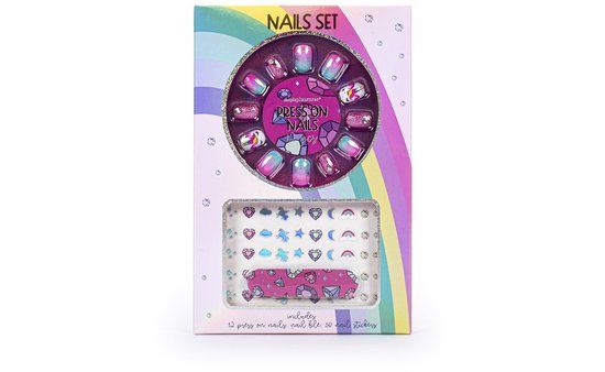 Top1Toys Dream Pop Nagel Set - 12 Kleurige Gel Nagellakken