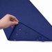 Luxe antislip badmat Antislip, zachte schuimrubberen badmatten voor badkuip, badmat met afvoergaten, zuignappen; 91 x 43 cm, marineblauw