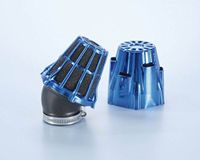 Pln2030114 POLINI Luchtbox chroom blauw gebogen 30 hfa1113