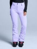 Poederbaas Skibroek Dames - Stretch Softshell Lila - Maat L