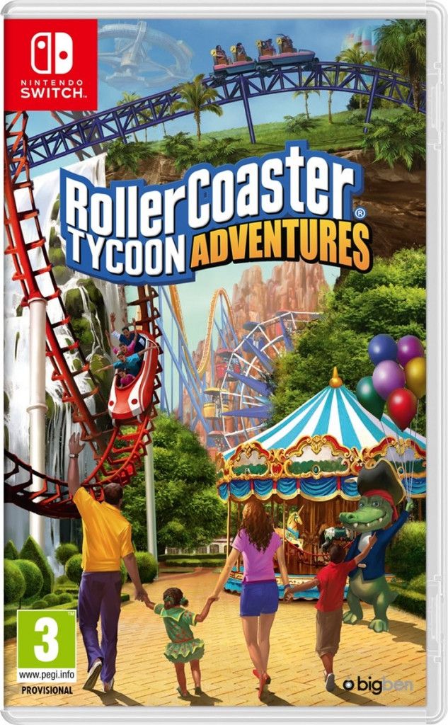 BigBen RollerCoaster Tycoon Adventures - Nintendo Switch