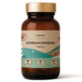 UNUVI Koreaanse ginseng 600 mg, 60 vegetarische capsules