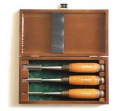 Narex Wood Line Plus Dovetail Chisel Set 852100, zwaluwstaartbeitelset, 3-delig (6-12-19 mm)