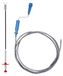 FlexiGrip Nettoyeur de drain - Griffe flexible - 3m & 0.6m - Acier inoxydable - Set de 2