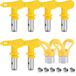 Airless Set van 6 Airless Verfspuit Nozzles voor Airless Systemen