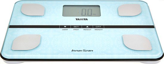 Tanita BC-732 Analysator, lichaamscompositie, 9 metingen, blauw