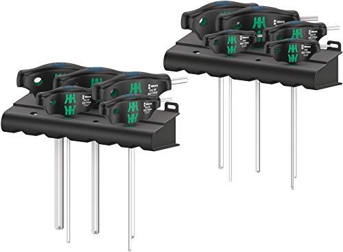 Wera 05023451001 454/10 HF Set Imperial 1 kruisgreep schroevendraaierset Hex-Plus, 10-delig