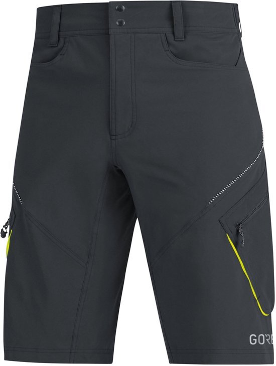 Gore Wear C3 Trail fietsbroek kort Heren zwart Maat XXL