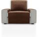 FAVERTI® Fauteuilhoes voor 1-zits of relaxfauteuil, 55 cm, model PEGO, Bruin