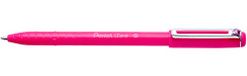 Pentel BX457 Izee balpen, 0,7 mm, roze, 12 stuks