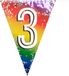 Boland - Folievlaggenlijn Rainbow '3' - Regenboog
