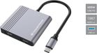 Conceptronic DONN13G 4-in-1 USB 3.2 Gen 1 dockingstation