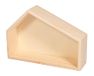 Rayher Houten huis met schuin dak, hout FSC-gecertificeerd, 22 x 5,6 x 15 cm, huis hout decoratie, kribbe hout leeg, houten huis, 64535505