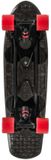 Choke Skateboard Penny Board Volwassenen/Kinderen/Jongens/Meisjes - Spicy Sabrina Elite Clear Black - Zwart - 58,5 cm