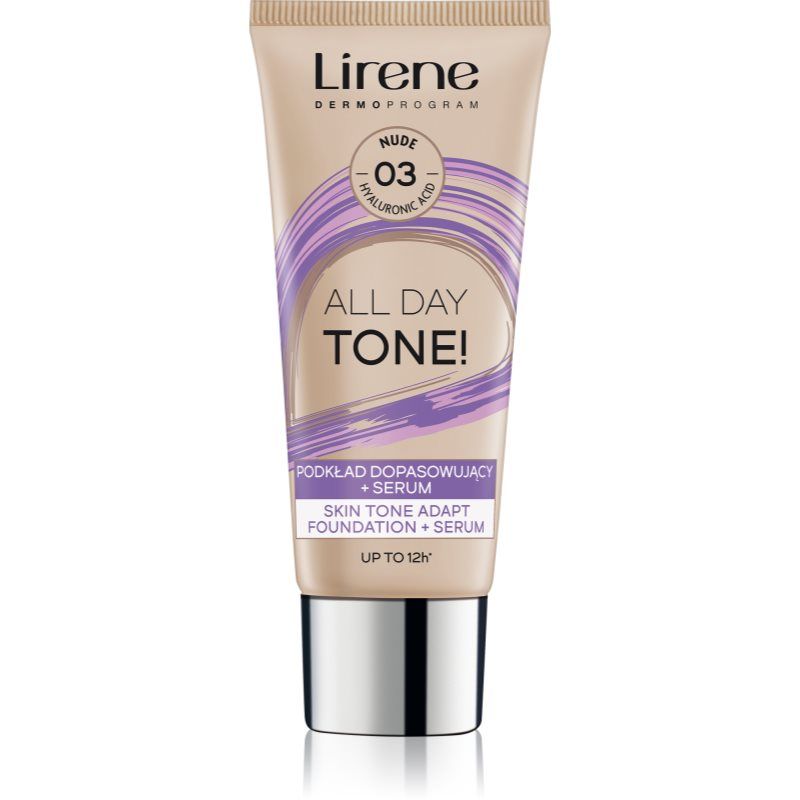 Lirene ALL DAY Tone Foundation Matching Nude 30ml