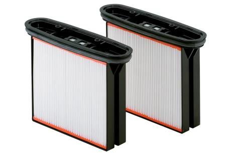 Metabo Filter Cassettes for ASR 25/50 L/M SC, ASR 35 L/M AutoClean - 2 Pack