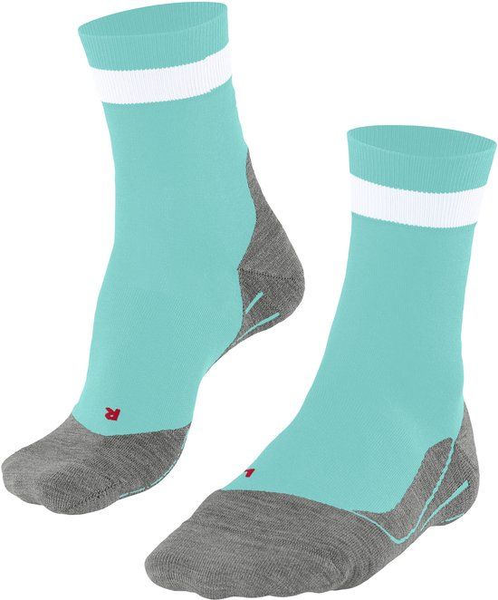 FALKE RU4 anti-blaar katoen functioneel materiaal hardloopsokken dames blauw - maat 37-38