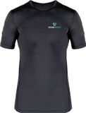 GAMEPATCH | T-shirt de compression à manches courtes | Noir | Taille XS