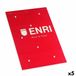ENRI Schrijfblok Rood A4 80 Vel