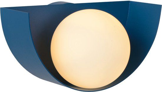 Lucide BENNI Wandlamp - Blauw - G9 - Dimbaar