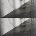 Brauer Douchegoot met Multifunctioneel Rooster en Flens Voor Wandmontage - 60 cm - Rvs Geborsteld