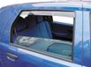 ClimAir Zijwindschermen Master (achter) zwart voor BMW 5-serie E39 sedan 1995-2003
