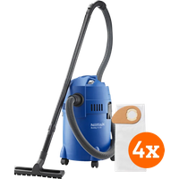 Nilfisk Buddy II 18 + Stofzakken voor Buddy II (4x)