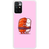 Redmi Bedrukt siliconen hoesje compatibel met Redmi 10 Sushi hug