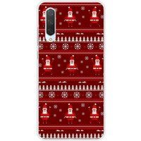 1001 coques Xiaomi Mi 9 Lite Bedrukt siliconen hoesje pull de noel santa