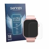 Savvies - Screenprotector voor paybay Smartwatch 1.83" - Folie Beschermfolie transparant 18 Stuks