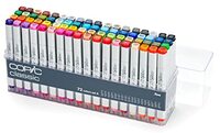 Copic Marker Set van 72 Dual Tip Alcohol Markers - Set A