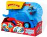 SuperThings Kazoom Power - Turbo spinner held, voertuig met cirkelwerper, inclusief 1 turbo-spinner en 1 exclusieve Kazoom
