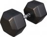 Gorilla Sports Haltère - 1 x 40 kg - Fonte - Hexagonal - Haltère